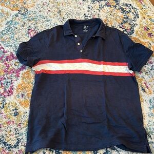 Gap Polo with large stripe